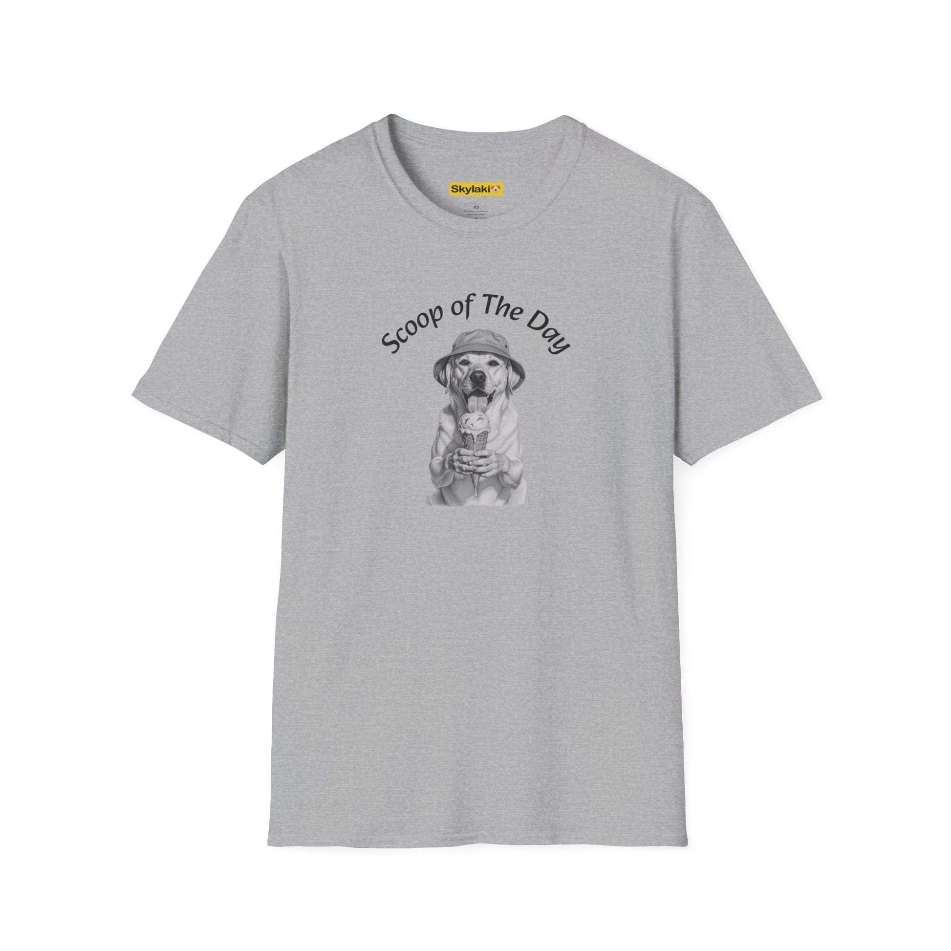 Ice Cream Pup Unisex T-Shirt - Soft and High Quality Tee