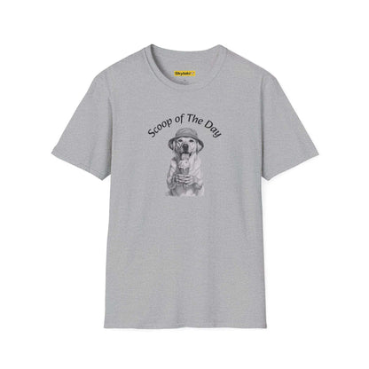 Ice Cream Pup Unisex T-Shirt - Soft and High Quality Tee