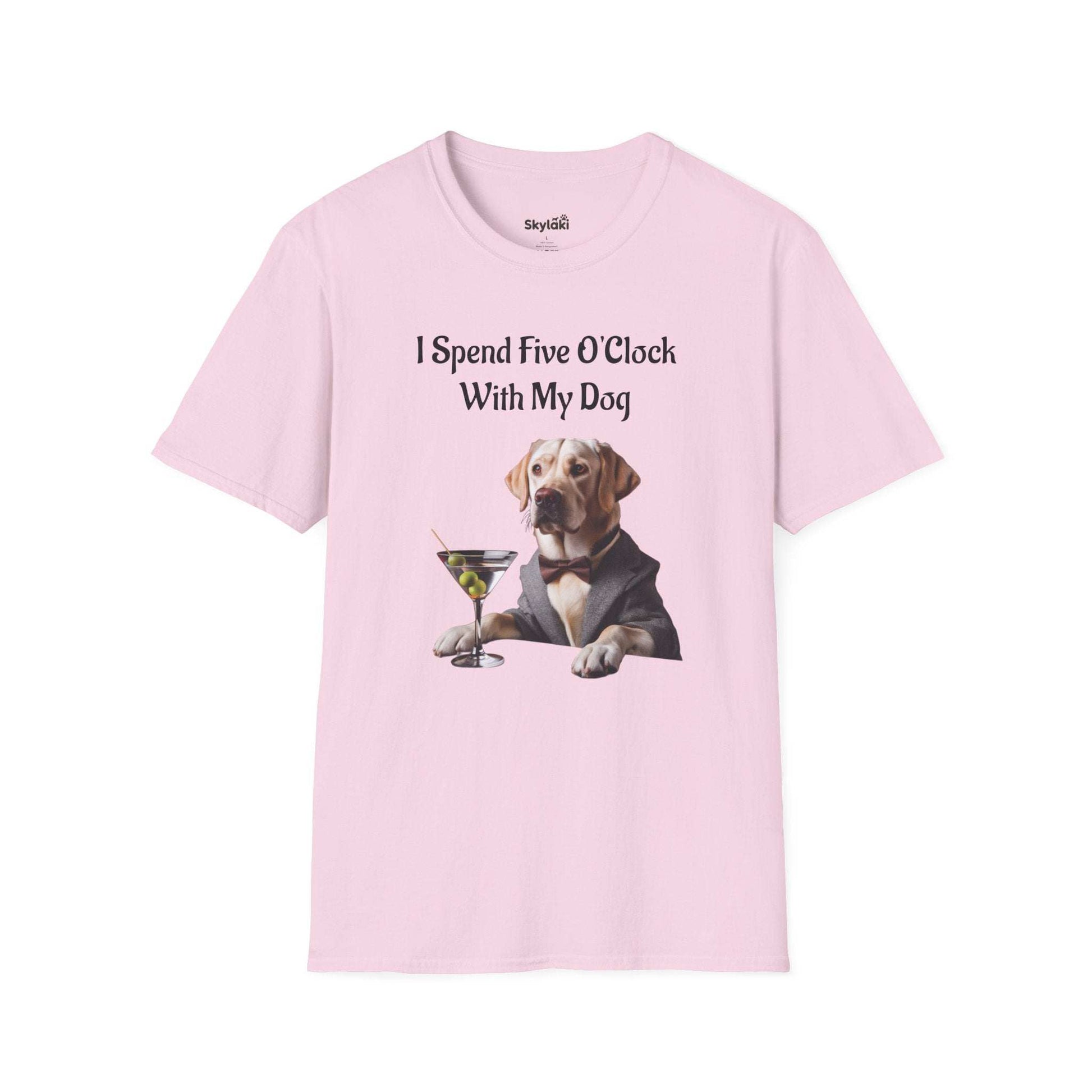 Five O'clock T-Shirt for Dog Lovers – Funny & Cozy