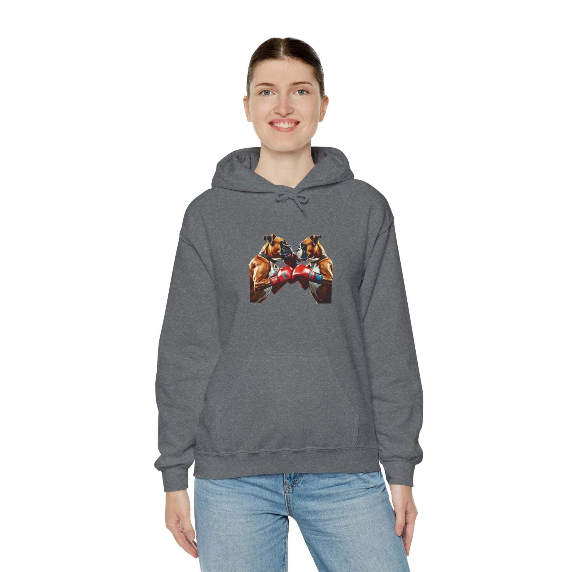  Paws Sweatshirt - Cozy Unisex Hooded Heavy Blend Durable Fabric