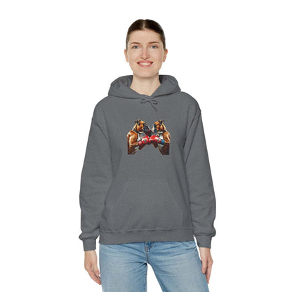  Paws Sweatshirt - Cozy Unisex Hooded Heavy Blend Durable Fabric