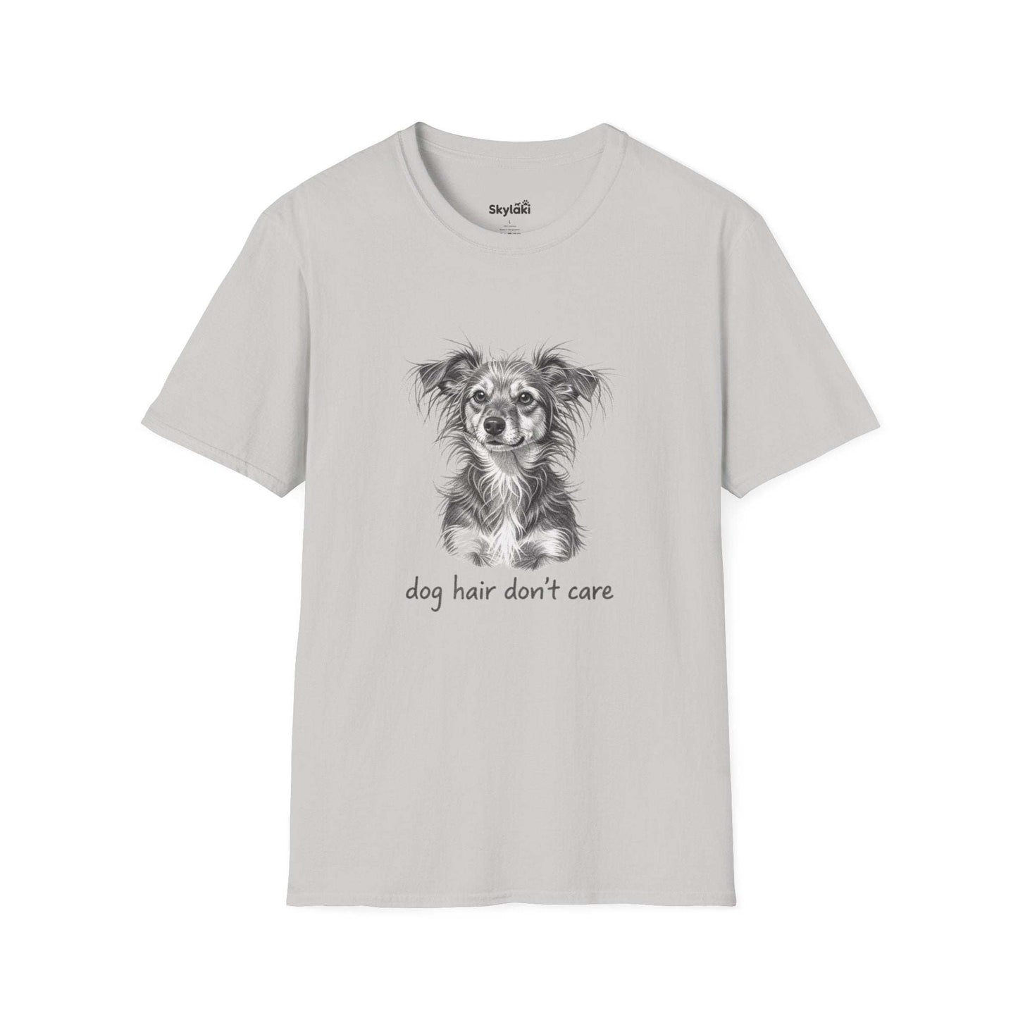 Dog Hair Don't Care T-Shirt - Cute Tee for Dog Lovers
