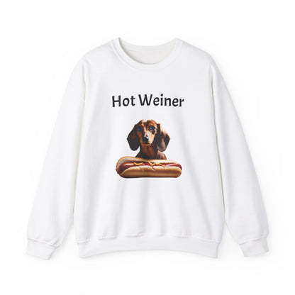 Hot Weiner Unisex Heavy Blend™ Crewneck Sweatshirt