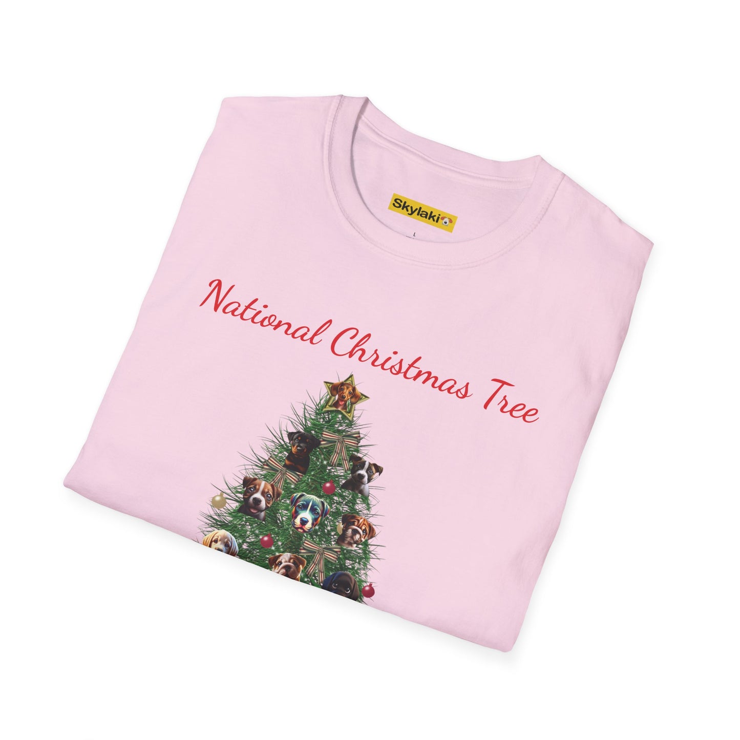 National Christmas Tree Unisex Softstyle T-Shirt