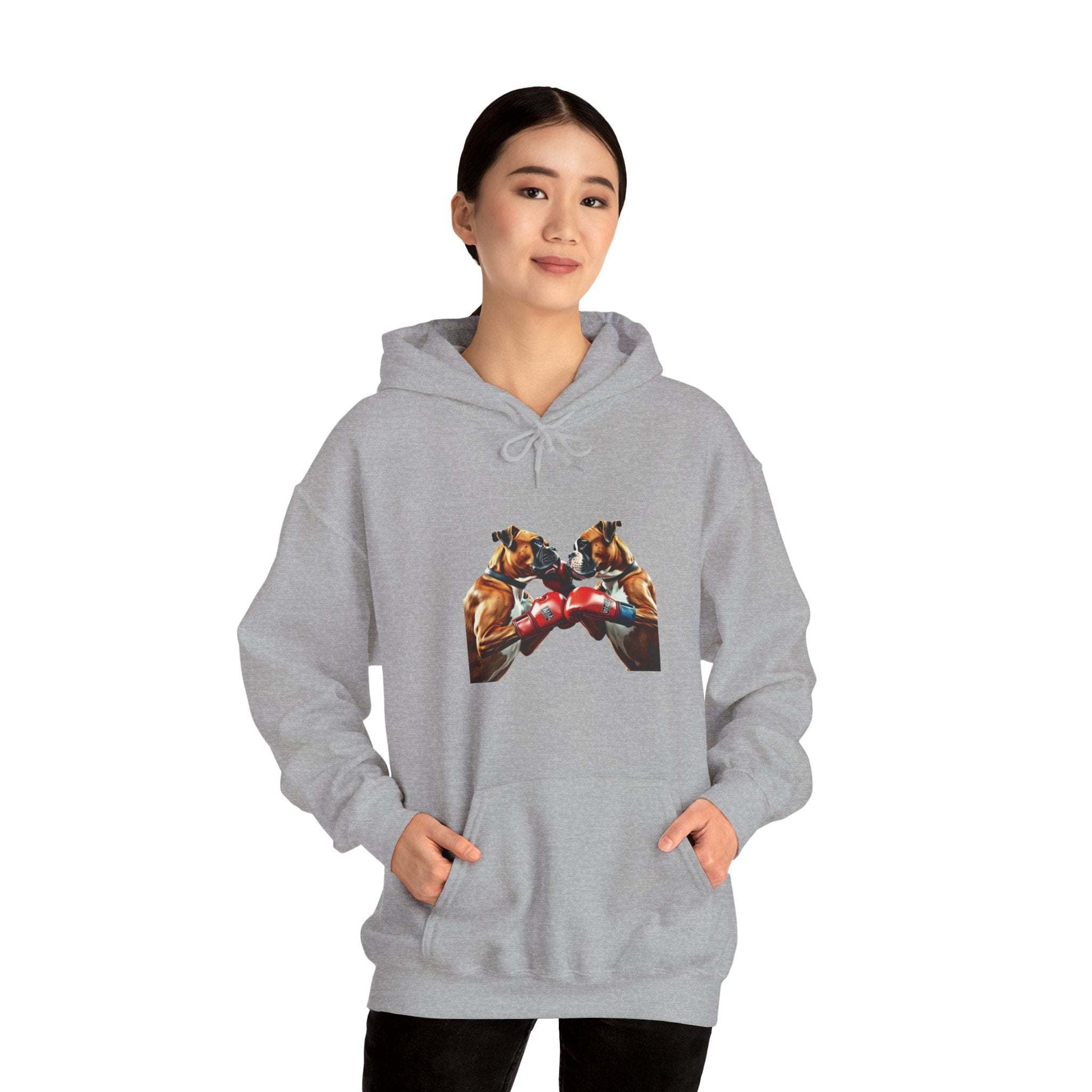  Paws Sweatshirt - Cozy Unisex Hooded Heavy Blend Durable Fabric