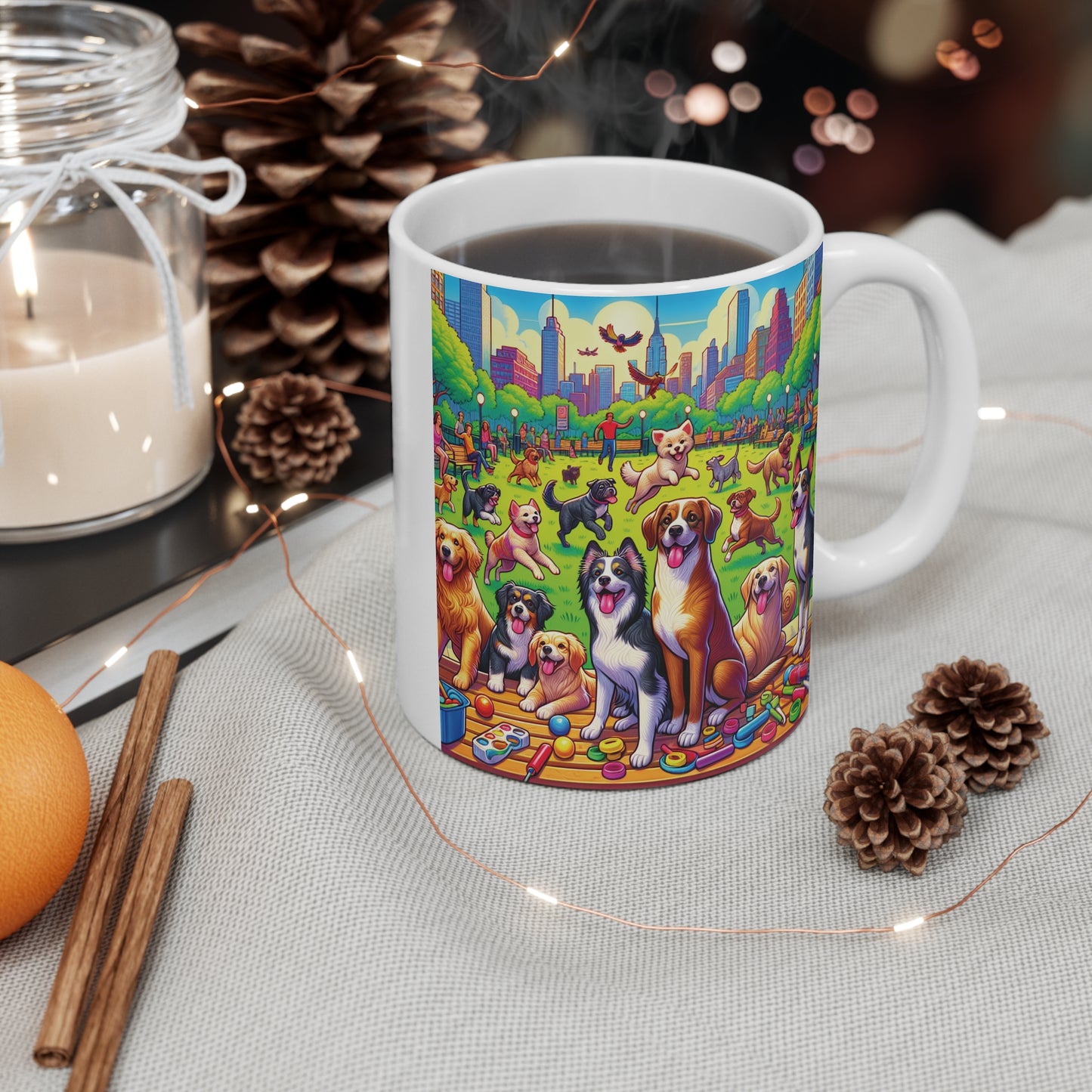 Dogs in The Park Mug 11oz