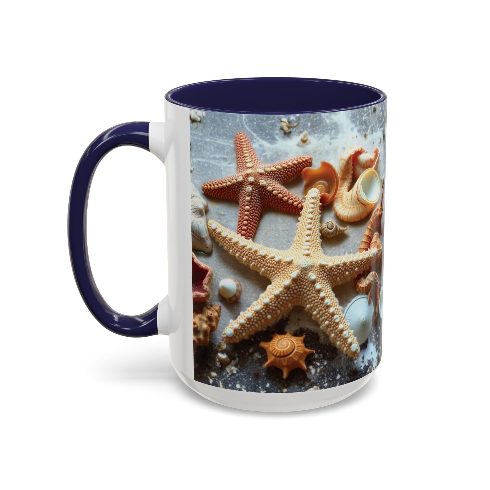  Drinkware: Beach-Themed Accent Coffee Mug with Nautical Design