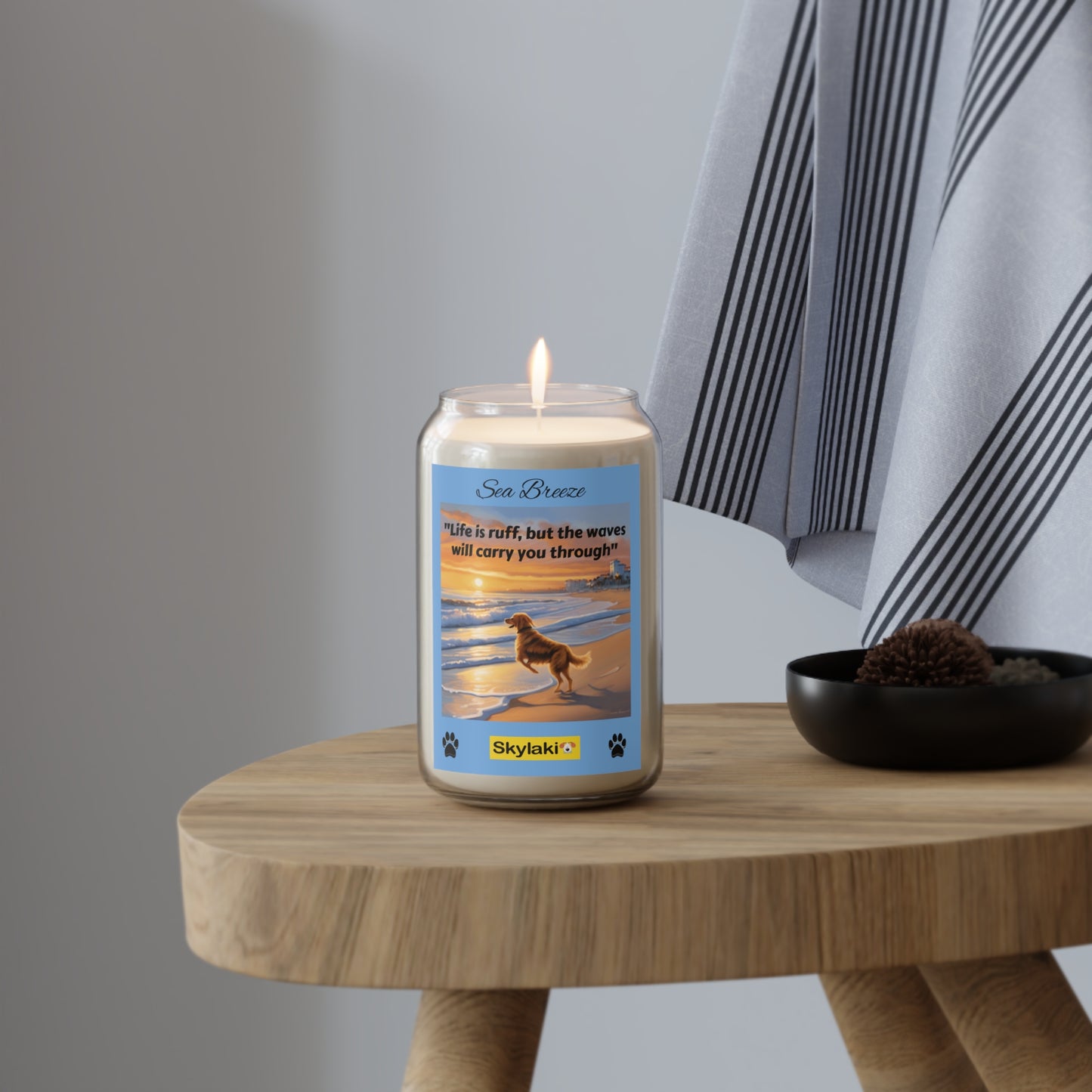 Sea Breeze Scented Candle, 13.75oz