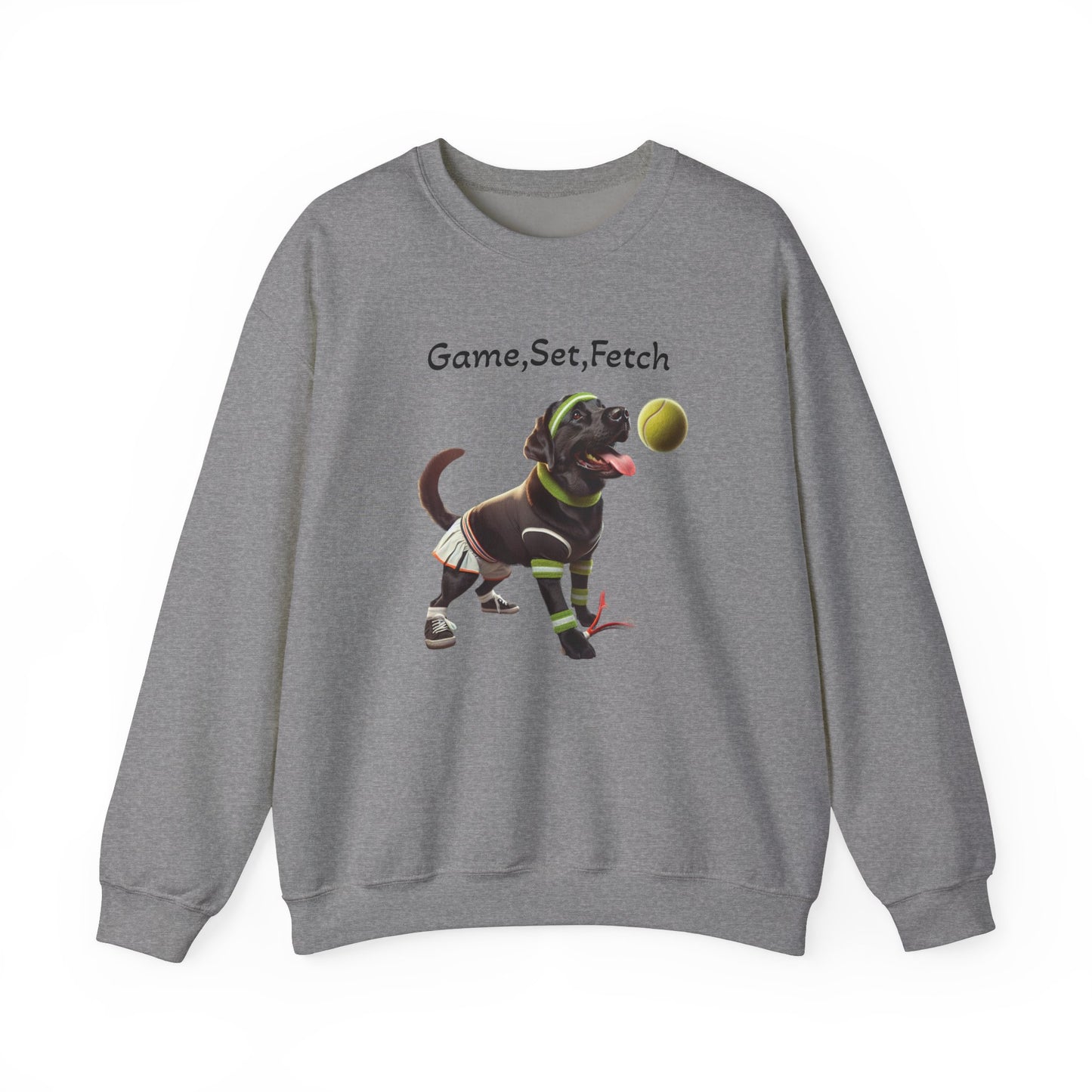 Tennis Dog Unisex Heavy Blend™ Crewneck Sweatshirt