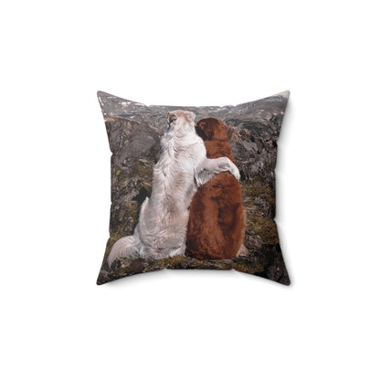 Best Friends Square Pillow