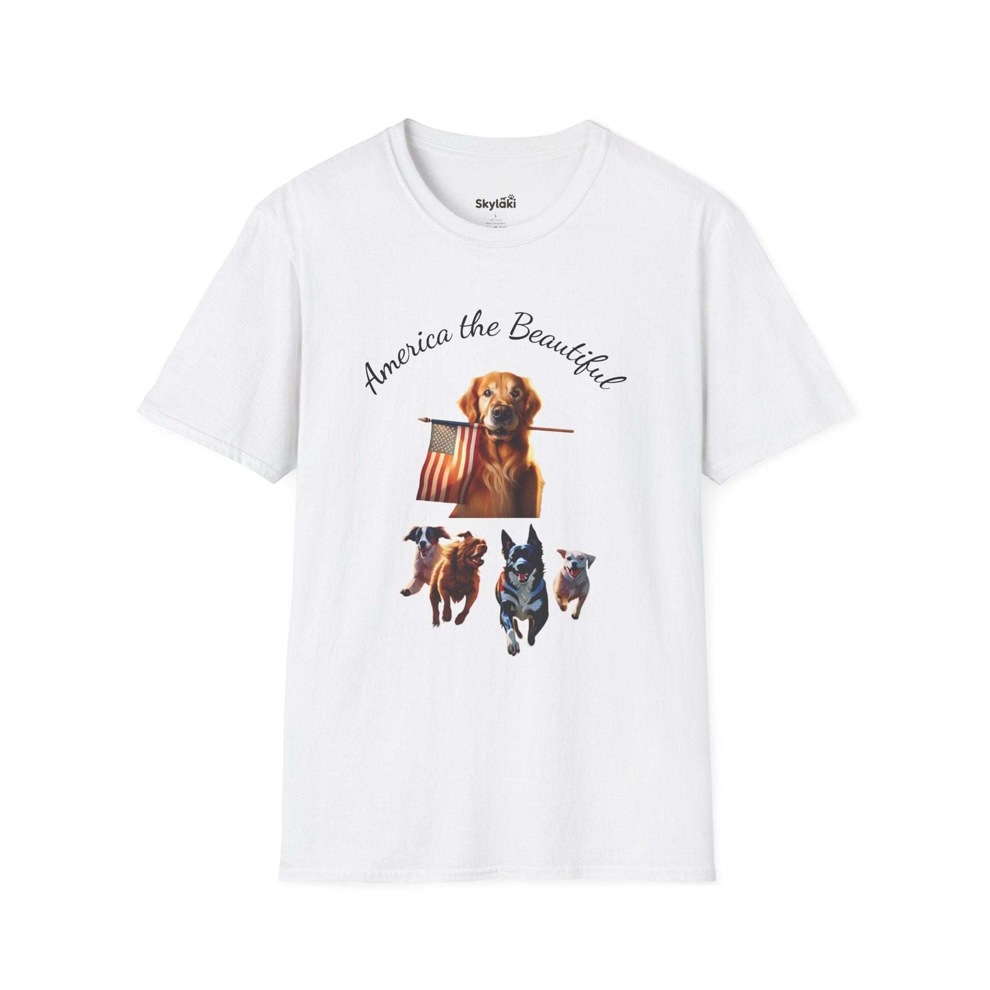 Unisex Soft T shirt - Comfortable & Patriotic Fun Design