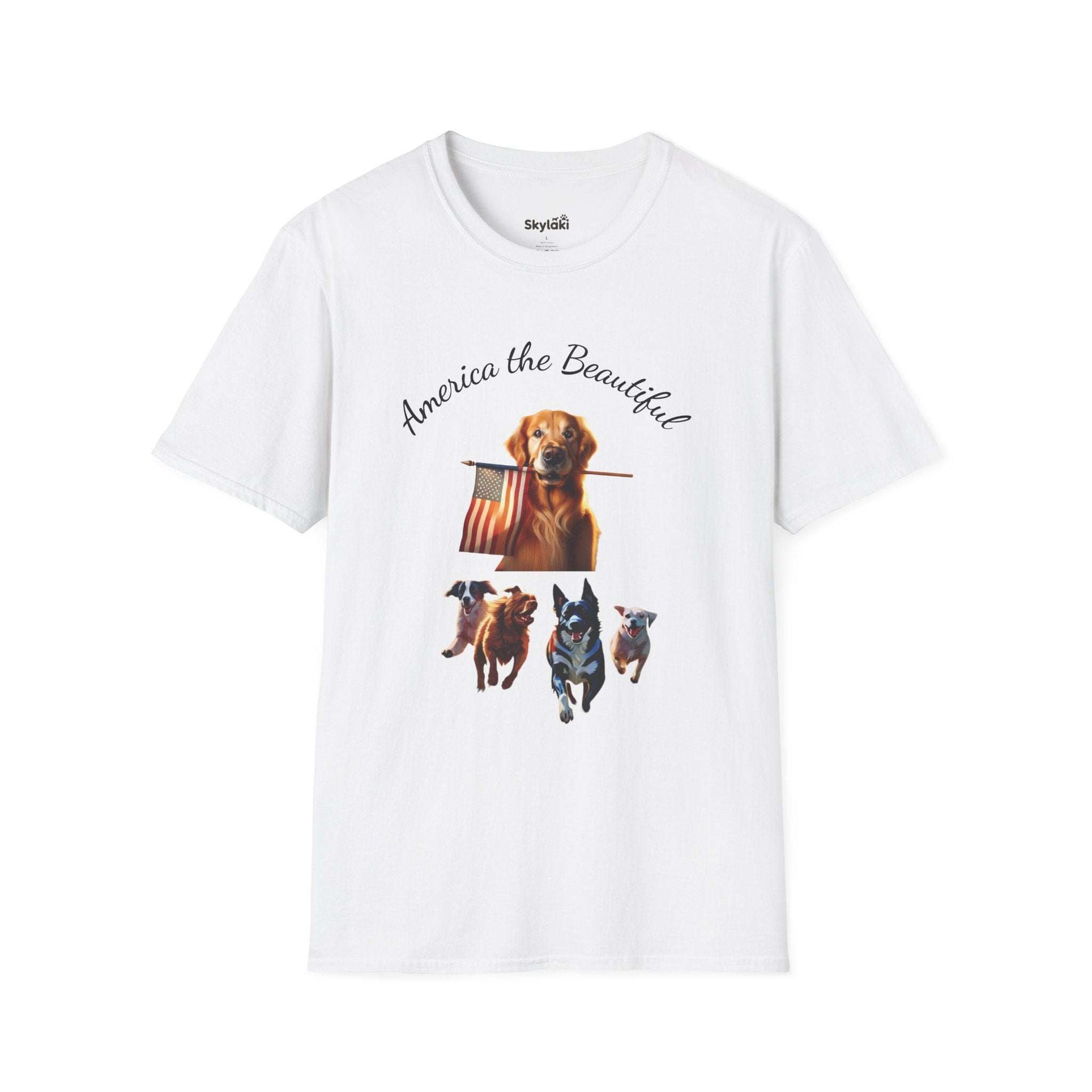 Unisex Soft T shirt - Comfortable & Patriotic Fun Design