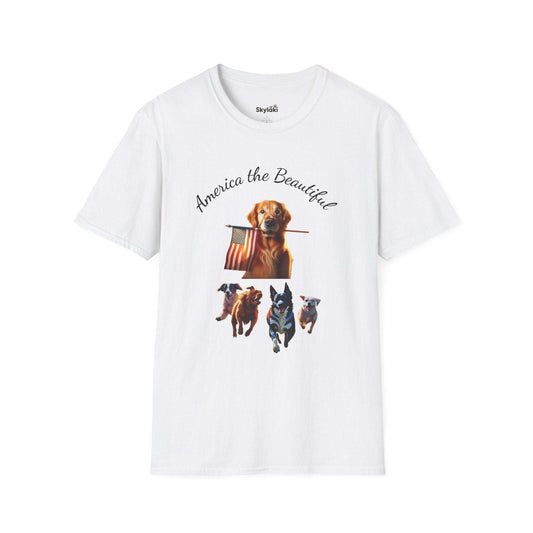 Unisex Soft T shirt - Comfortable & Patriotic Fun Design