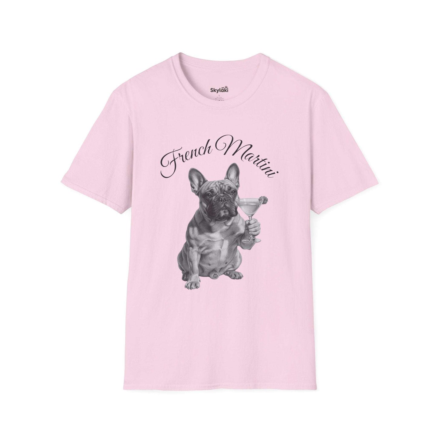 Unisex Soft Style T Shirt | French Martini Design Comfort