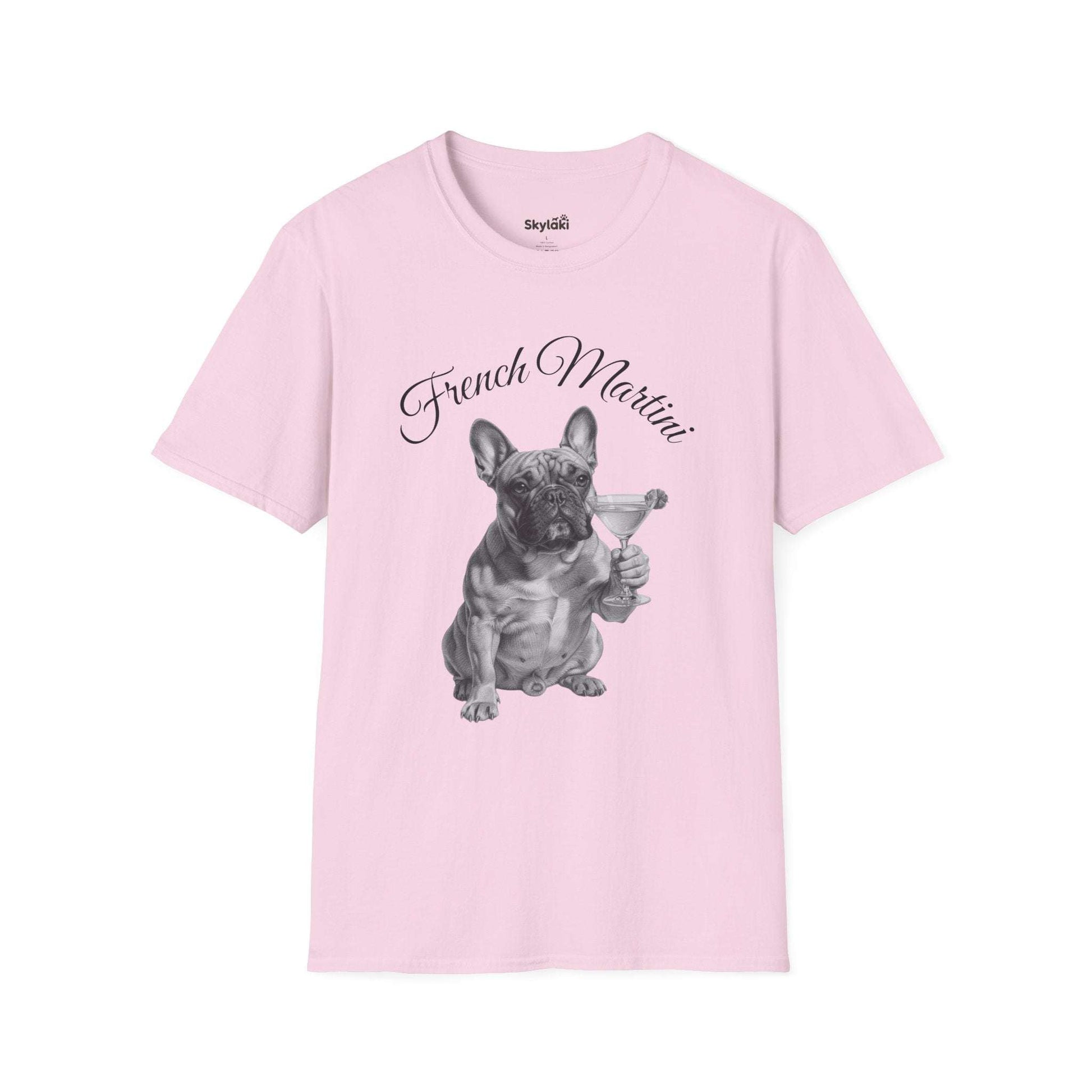 Unisex Soft Style T Shirt | French Martini Design Comfort