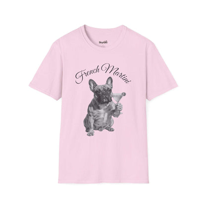 Unisex Soft Style T Shirt | French Martini Design Comfort