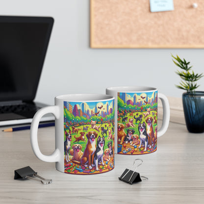 Dogs in The Park Mug 11oz