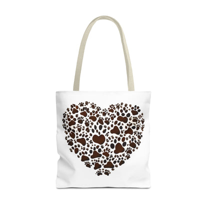 Heart Paws Tote Bag