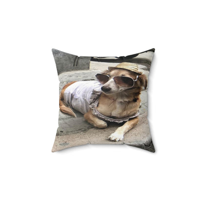 Cool Pup Square Pillow