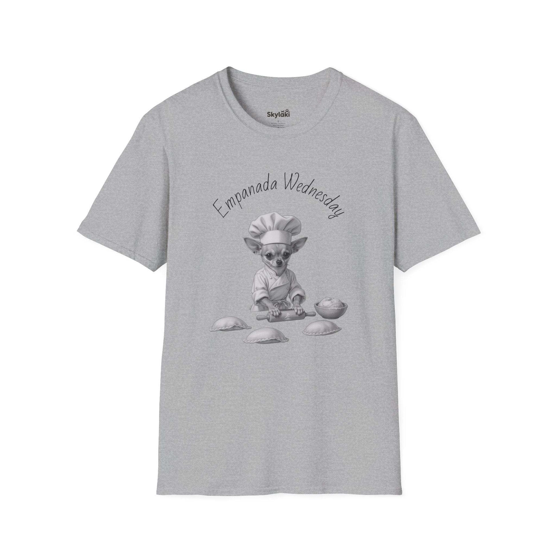 Empanada Wednesday T-Shirt — Cute Dog Chef Graphic Tee