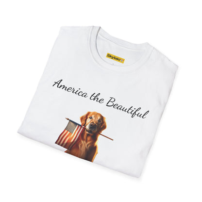 America the Beautiful Unisex Softstyle T-Shirt