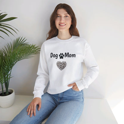 Dog Mom Unisex Heavy Blend™ Crewneck Sweatshirt