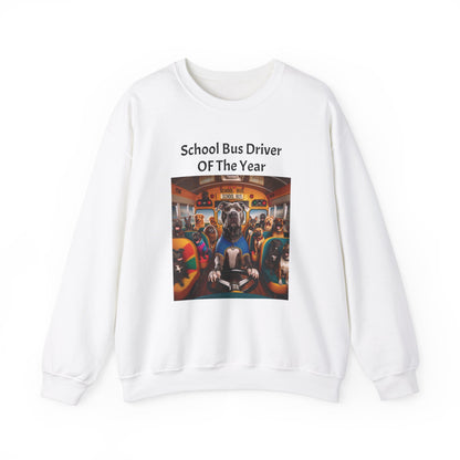 School Bus Driver Unisex Heavy Blend™ Crewneck Sweatshirt