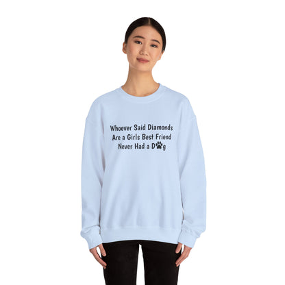 Diamond girl Unisex Heavy Blend™ Crewneck Sweatshirt