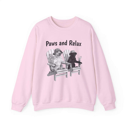 Paws and Relax Crewneck Sweatshirt - Soft Comfort.