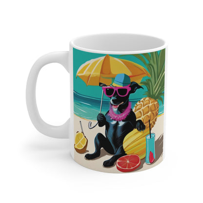 Tropical Pup Mug 11oz