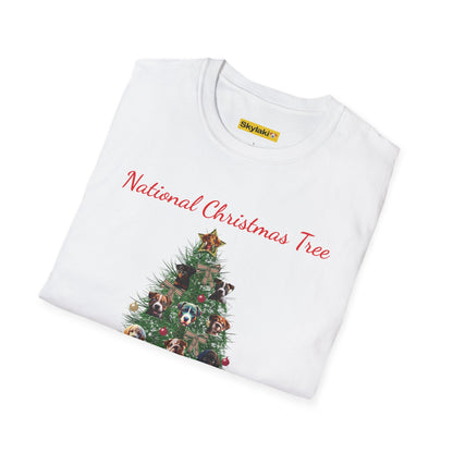 National Christmas Tree Unisex Softstyle T-Shirt