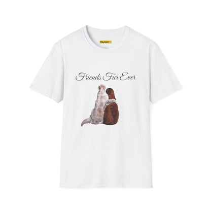 Friends Fur Ever Unisex Soft style T-Shirt