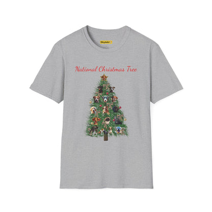 National Christmas Tree Unisex Softstyle T-Shirt