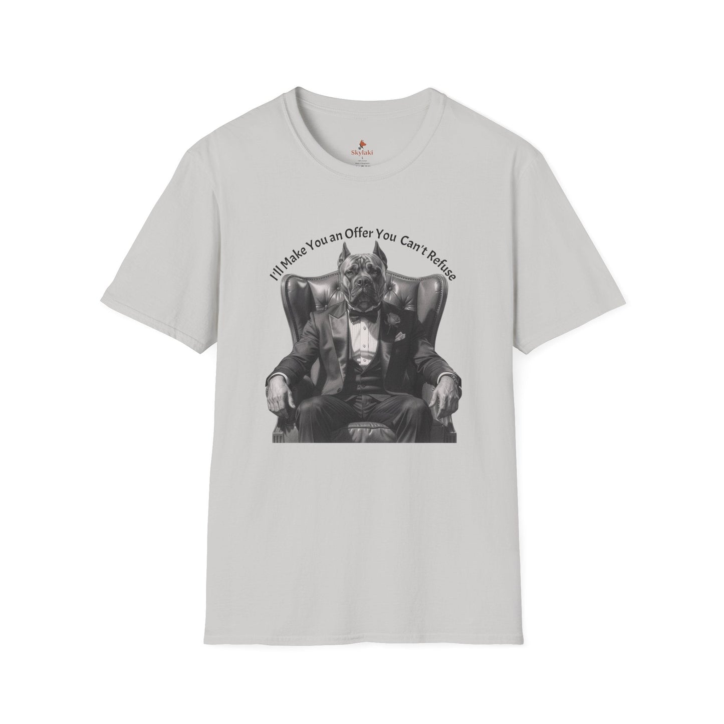 Dogfather T Shirt "Make Me an Offer I Can't Refuse" Graphic Tee