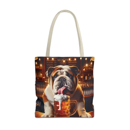 Dog lover Tote Bag - Bulldog Trendy Pet Accessory for All Occasions
