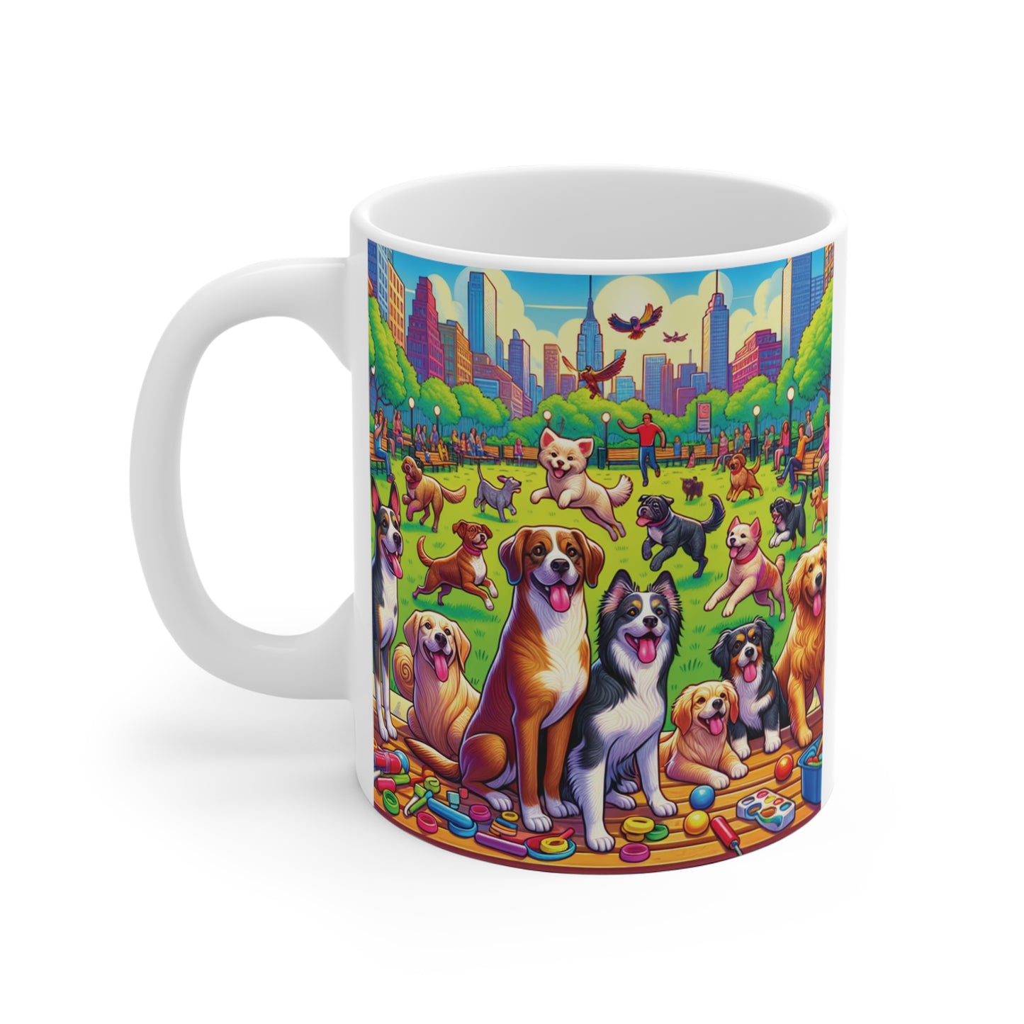 Dogs in The Park Mug 11oz