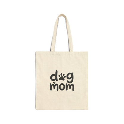 Dog Mom Canvas Tote - bags Designed by Skylaki