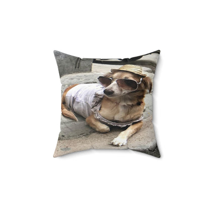 Cool Pup Square Pillow