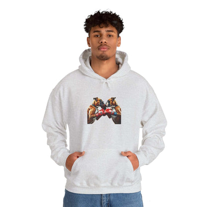   Paws Sweatshirt - Cozy Unisex Hooded Heavy Blend Durable Fabric