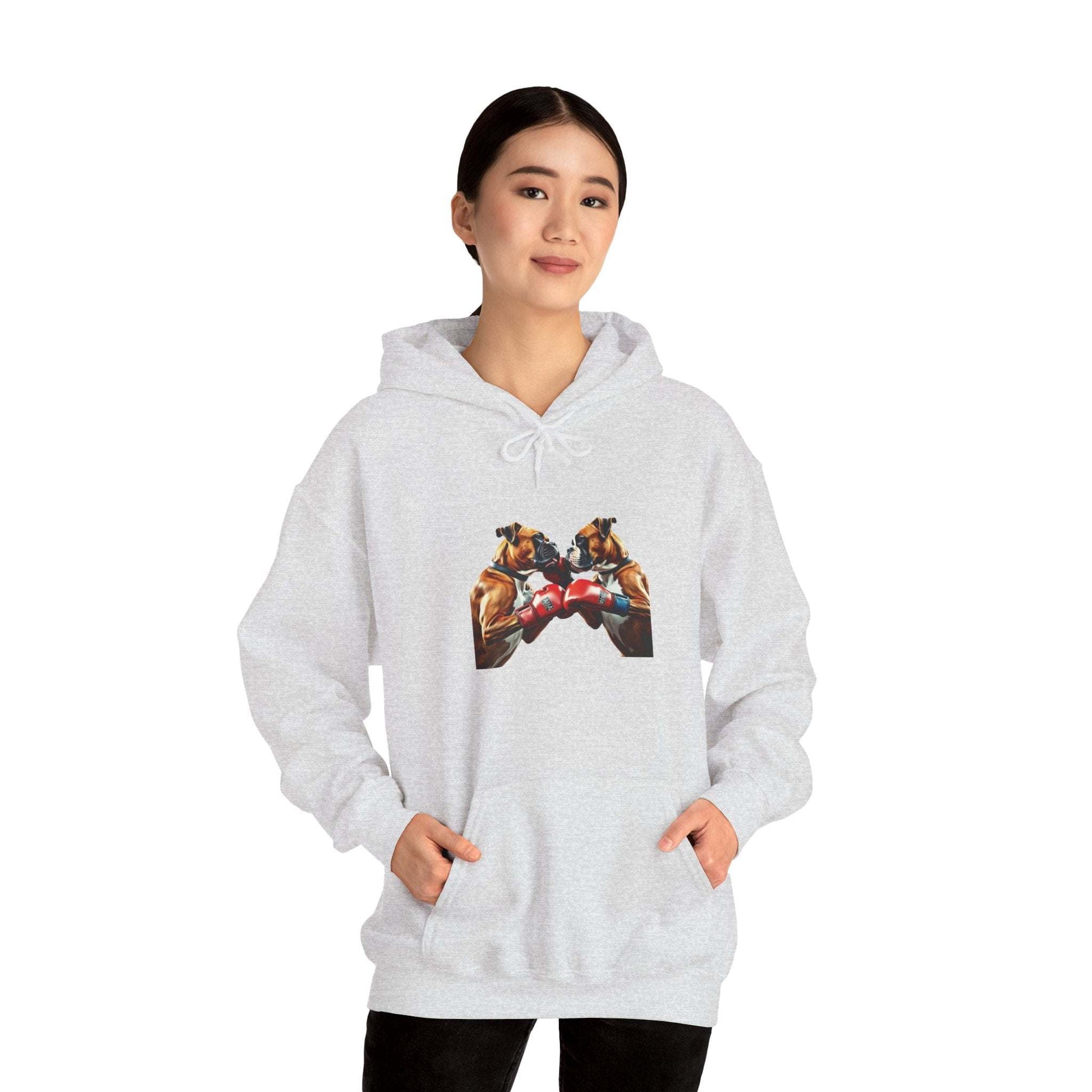  Paws Sweatshirt - Cozy Unisex Hooded Heavy Blend Durable Fabric