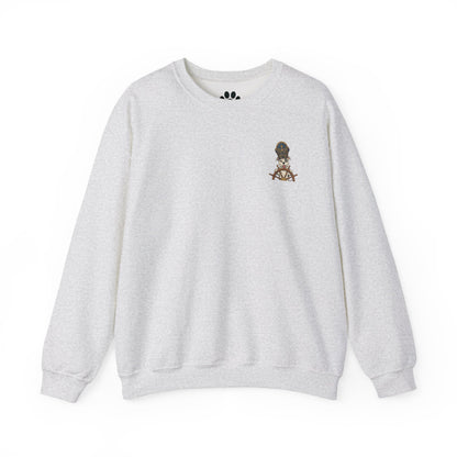 Captain Pitball Sweatshirt Nautical Dog Unisex Skylaki Design