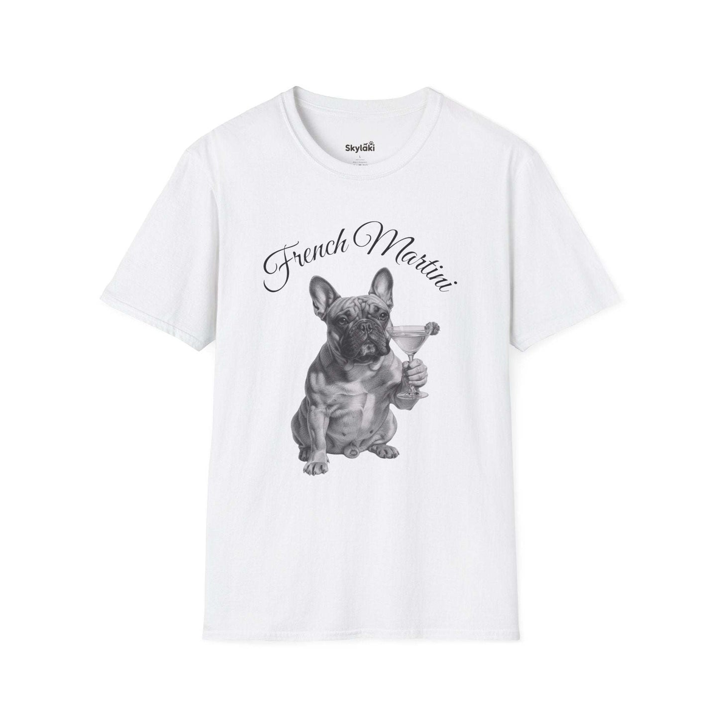 Unisex Soft Style T Shirt | French Martini Design Comfort