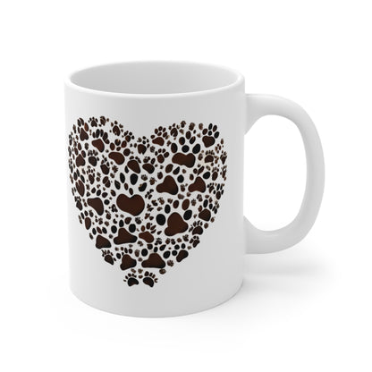 Heart Paws Mug 11oz