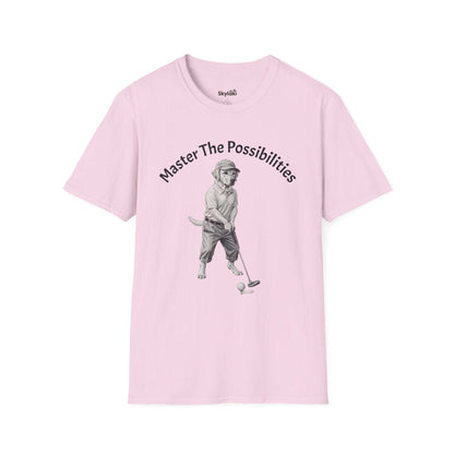 Golf Vintage Illustration T‑Shirt — Motivational Tee