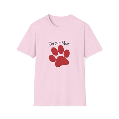 Rescue Mom Unisex Soft style T-Shirt