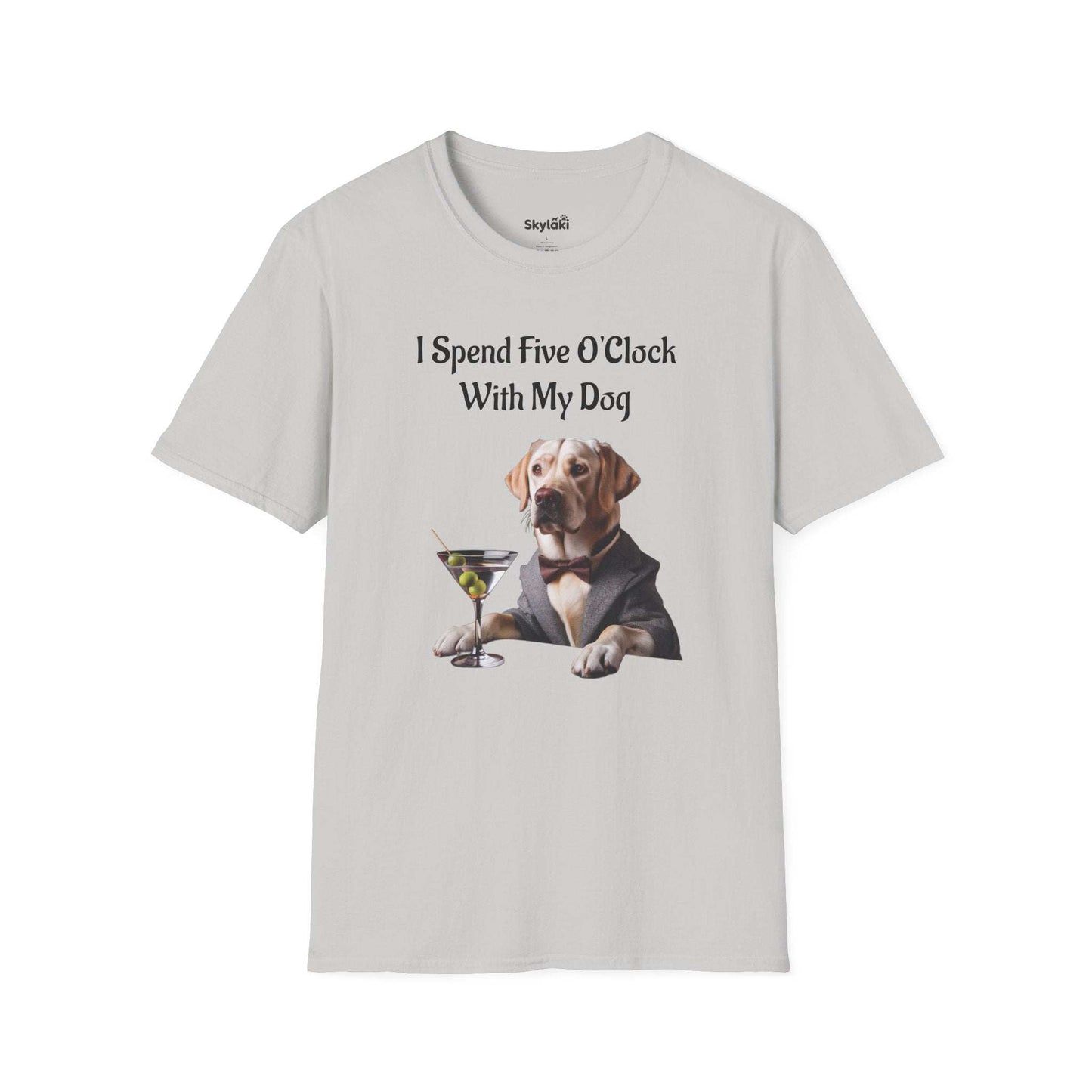 Five O'clock T-Shirt for Dog Lovers – Funny & Cozy