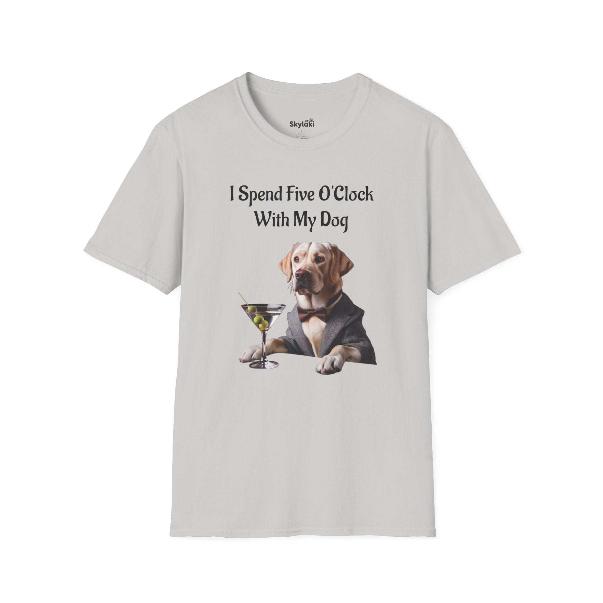 Five O'clock T-Shirt for Dog Lovers – Funny & Cozy