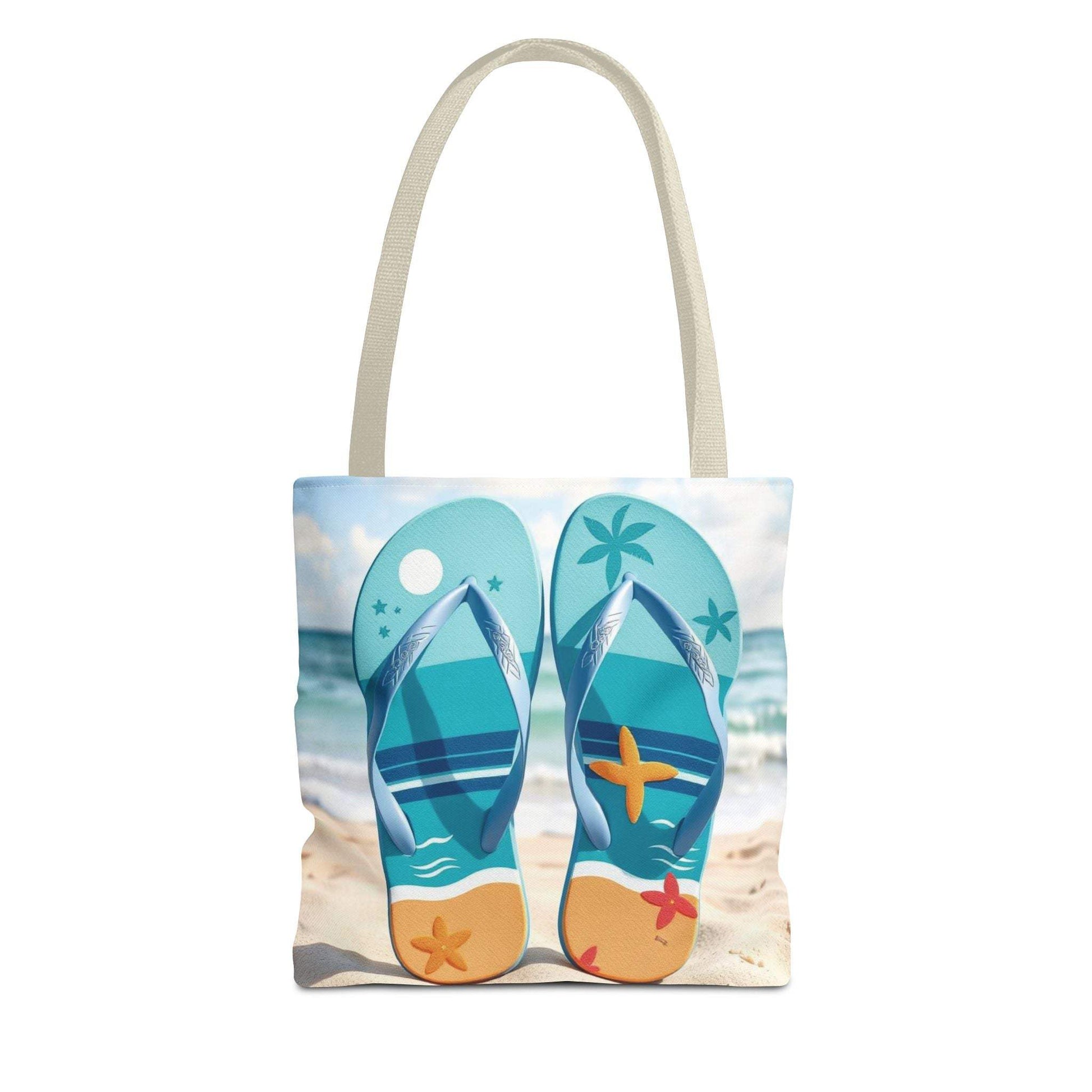 Flip Flop Tote - Perfect Beach Vibes & Summer Style Bag
