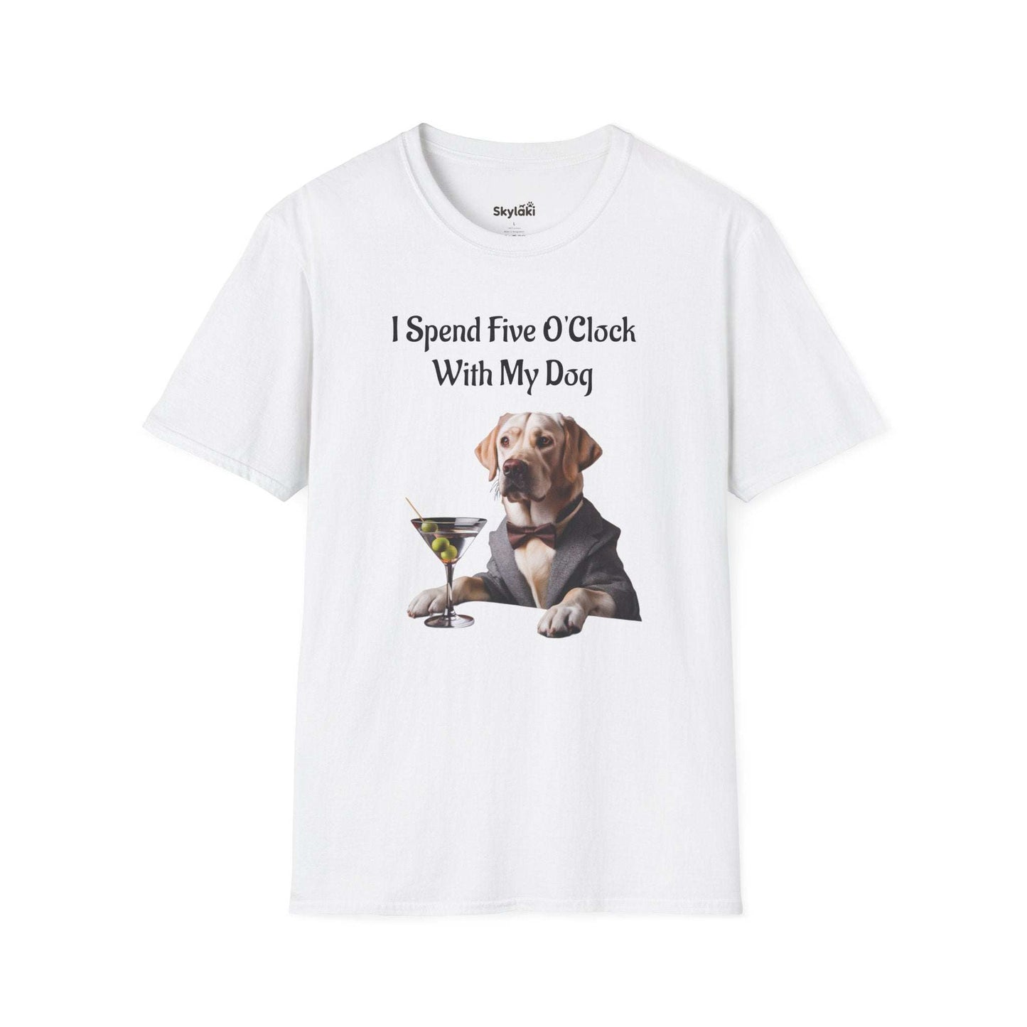 Five O'clock T-Shirt for Dog Lovers – Funny & Cozy