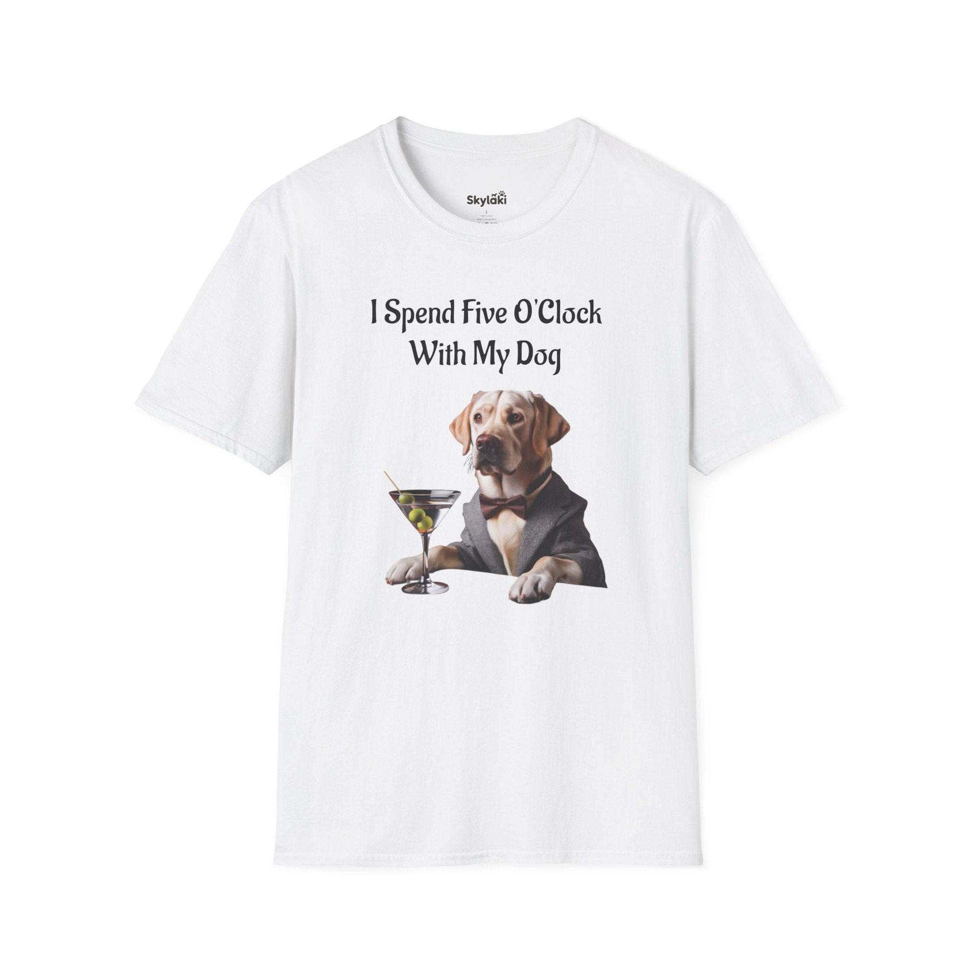 Five O'clock T-Shirt for Dog Lovers – Funny & Cozy